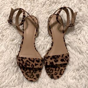 Leopard Sandals